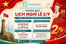 Nghỉ lễ 2/9